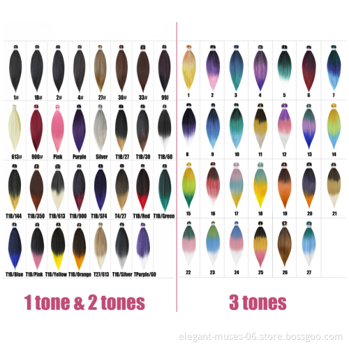 New Arrival Best Hot Water Set Pre Stretched Ez Barids Queen B Xpression Synthetic Prestretched Easy Braiding Hair Extensions